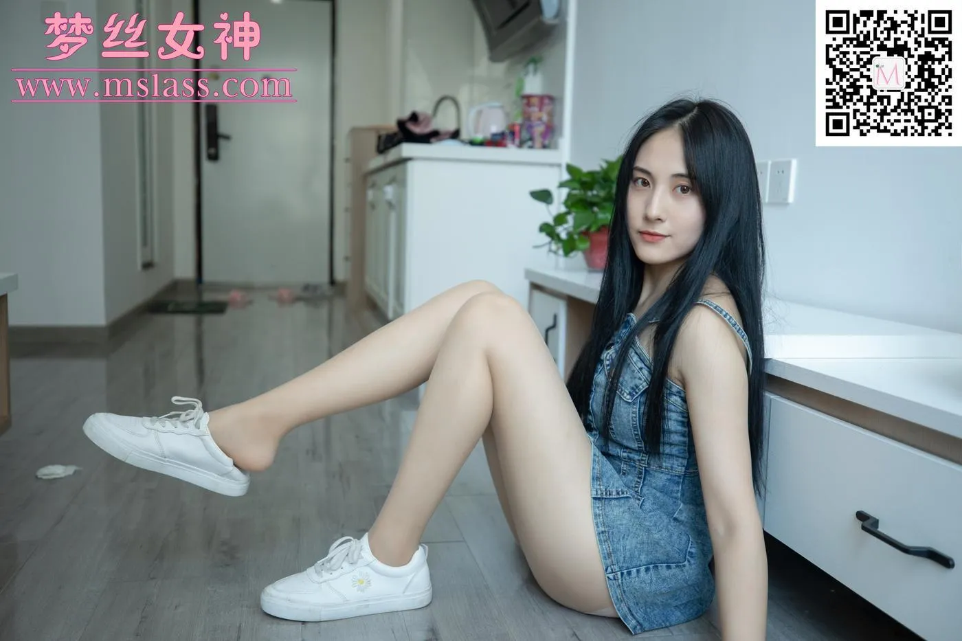 [MSLASS梦丝女神] 2020.06.27 NO.116 小允儿 牛仔连衣裙 [62P]插图4